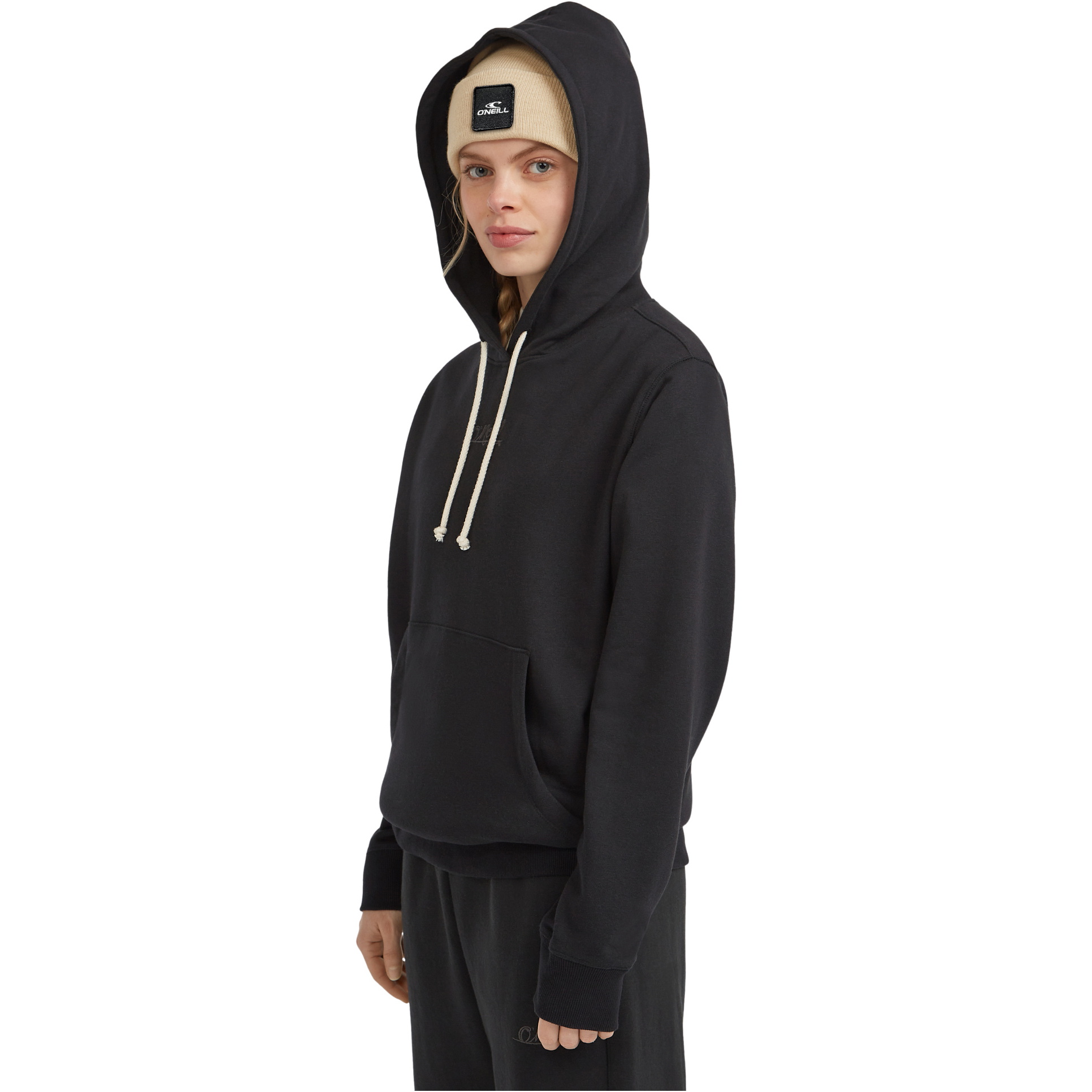 2025 O'Neill Womens Essentials Script Hoodie 1750123 - Black Out